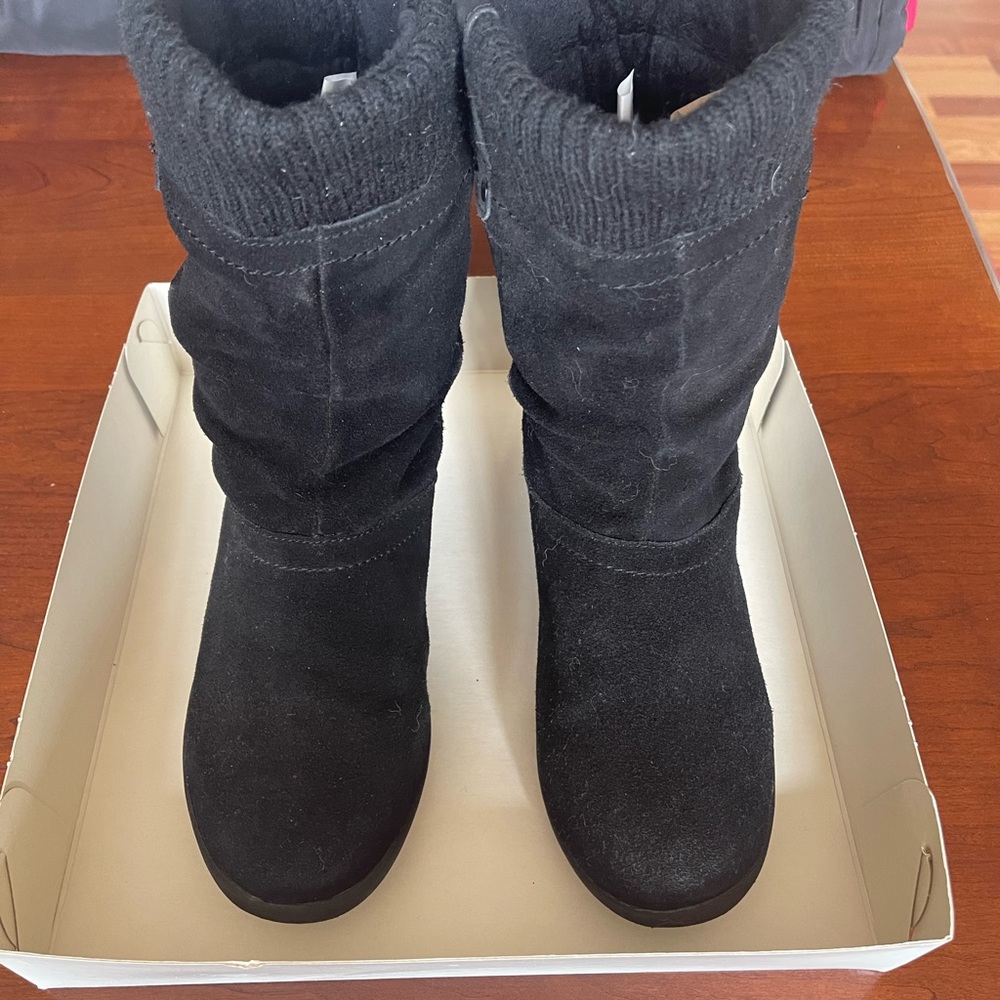 Women’s Bass Black Suede warm Boots